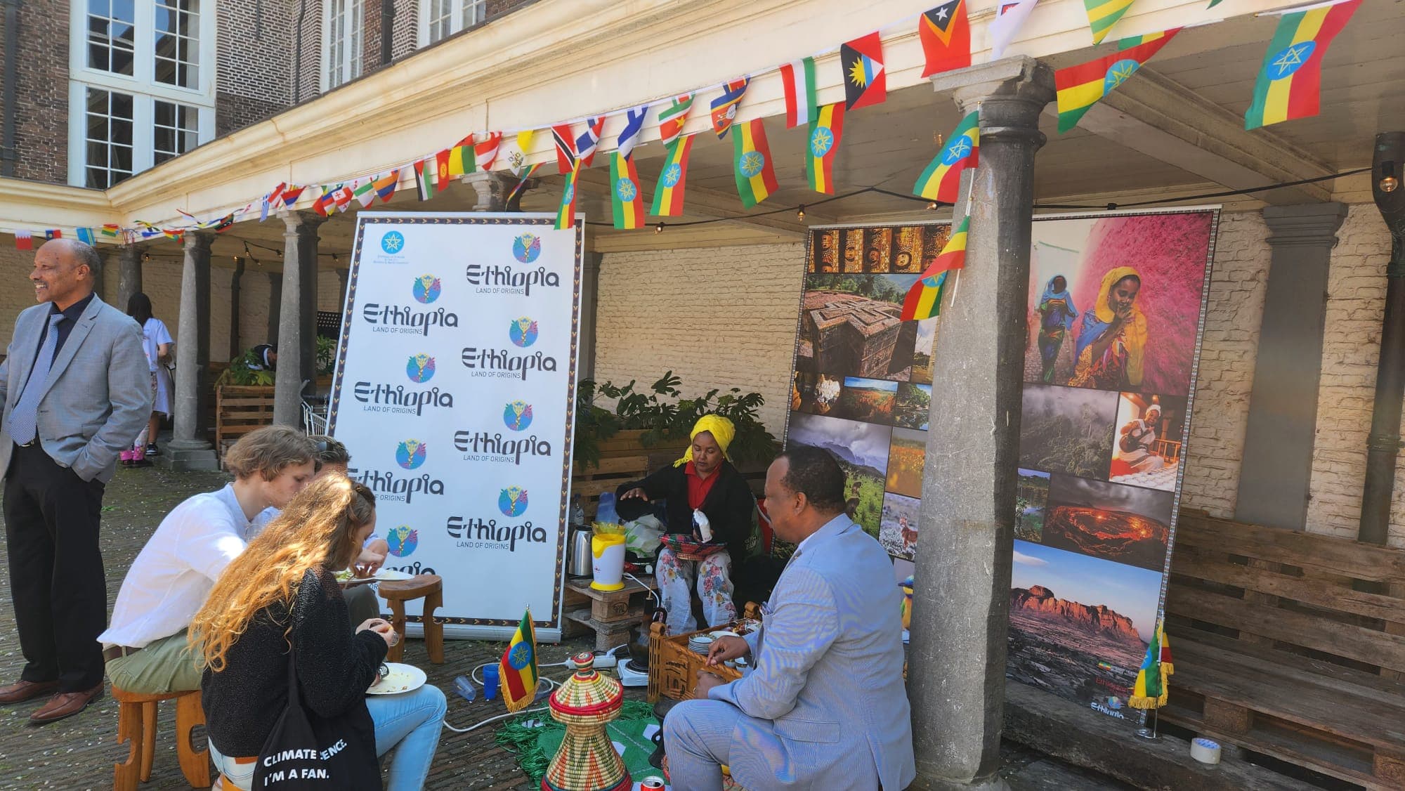 Ethiopian culture booth